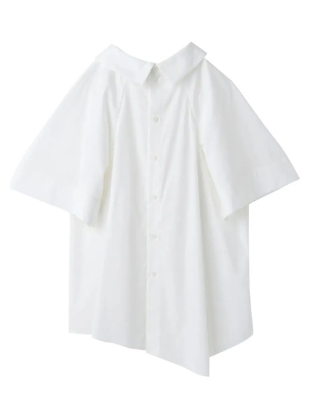  Enföld Asymmetric Buttoned Shirt - White 