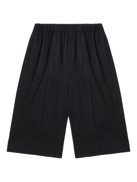  Enföld Elastic-waist Wool Shorts - Black 