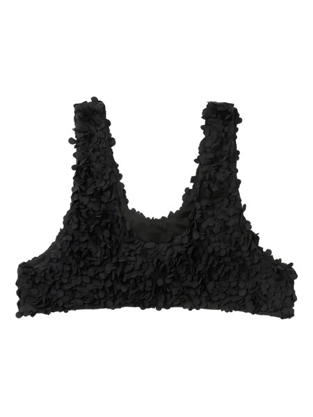  Enföld Petal-embellished Top - Black 