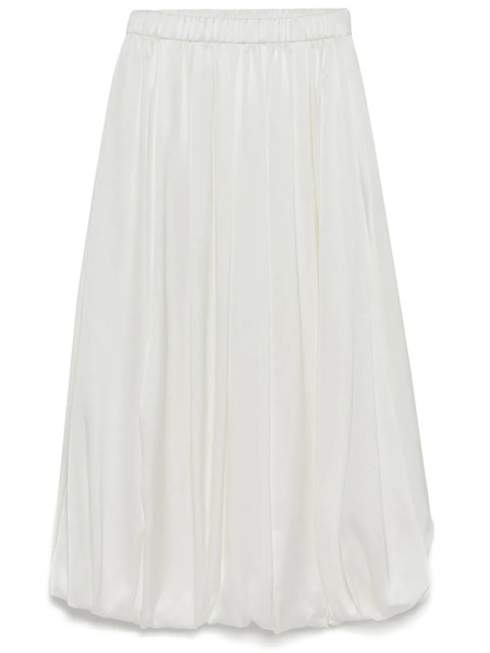  Enföld Pleated Skirt - White 
