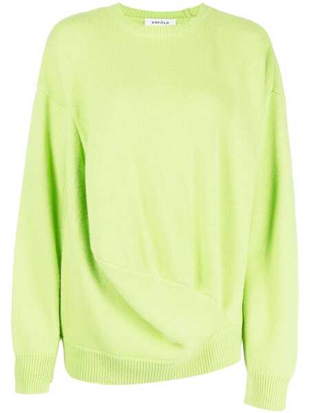  Enföld Slouched-knit Sweatshirt - Green 