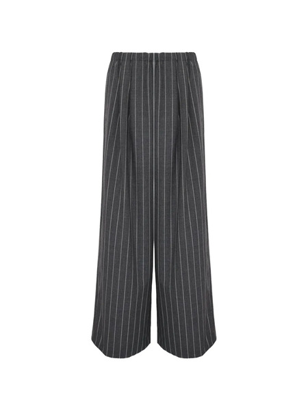  Enföld Striped Trousers - Grey 