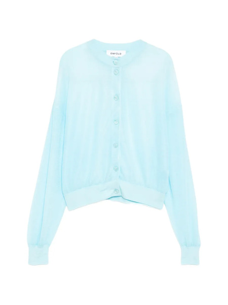  Enföld V-neck Cardigan - Blue 