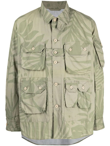  Engineered Garments Explorer Shirt Jacket - Green 