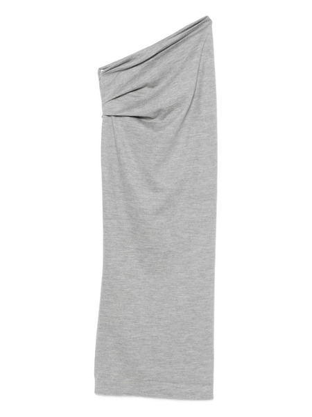  Entire Studios Asymmetric Maxi Skirt - Grey 