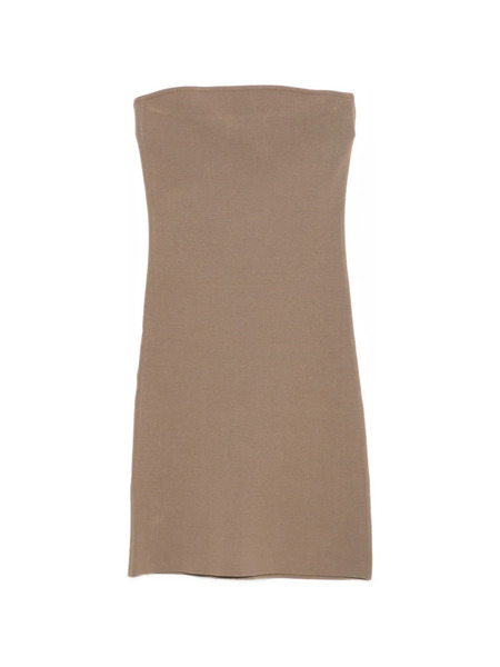  Entire Studios Bandeau Mini Dress - Brown 