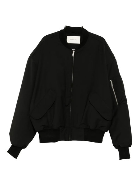  Entire Studios Broad Bomber Jacket - Black 