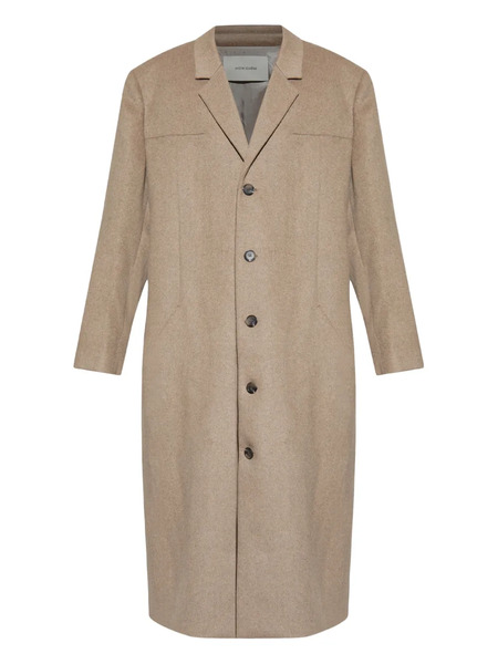  Entire Studios Button-fastening Wool Coat - Neutrals 