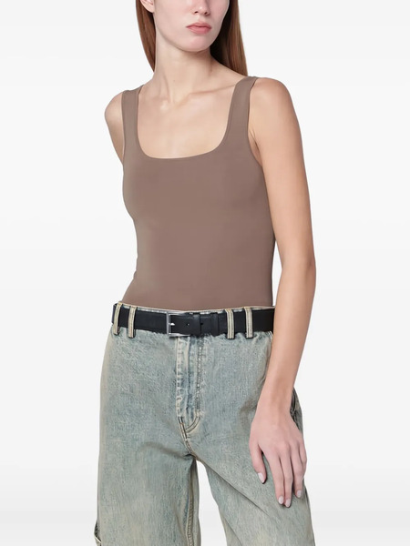  Entire Studios Canotta Square-neck Tank Top - Brown 