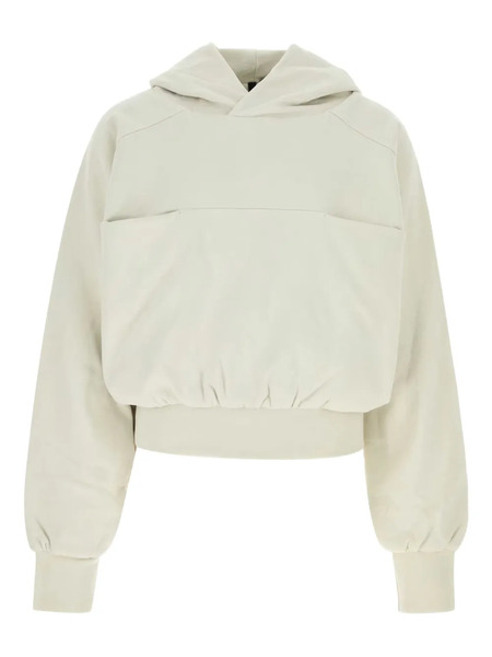  Entire Studios Cropped Hoodie - White 