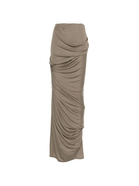  Entire Studios Dia Draped-design Maxi Skirt - Neutrals 