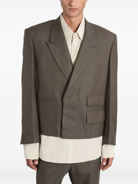  Entire Studios Double-breasted Blazer - Grey 
