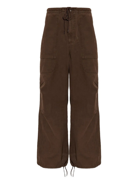  Entire Studios Drawstring Cargo Trousers - Brown 