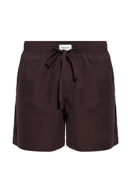  Entire Studios Drawstring Shorts - Brown 