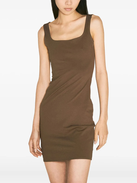  Entire Studios Fitted Mini Dress - Brown 