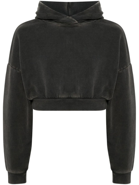  Entire Studios Heavy Cropped Hoodie - Grey 