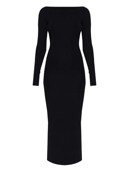  Entire Studios Long-sleeve Midi Dress - Black 