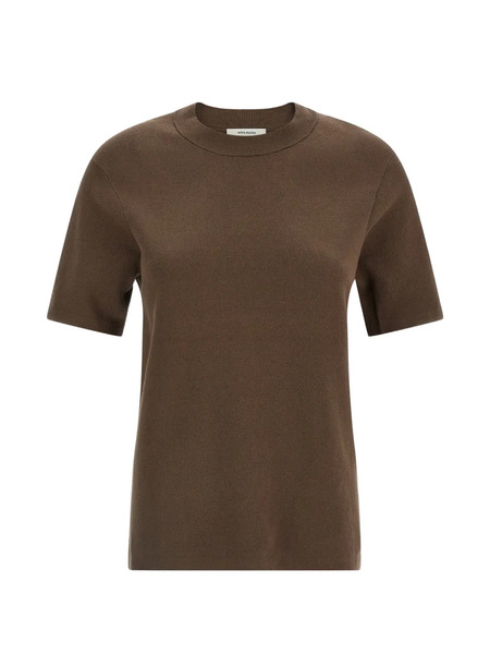  Entire Studios Mercerized Crew Neck T-shirt - Brown 