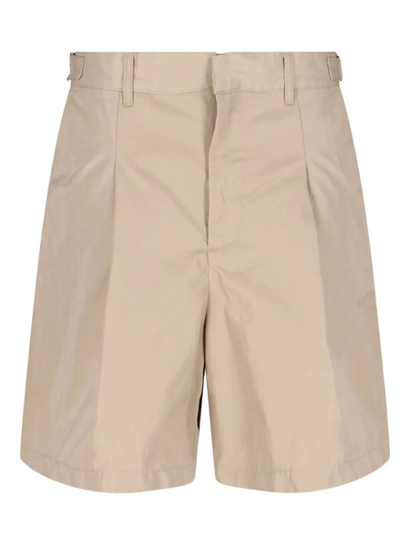  Entire Studios Pleated Cargo Shorts - Neutrals 