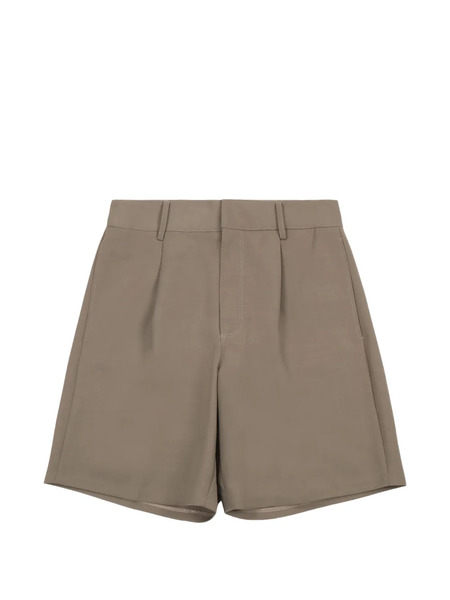  Entire Studios Pleated Tailored Shorts - Neutrals 