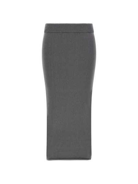  Entire Studios Raw-edge Pencil Skirt - Grey 