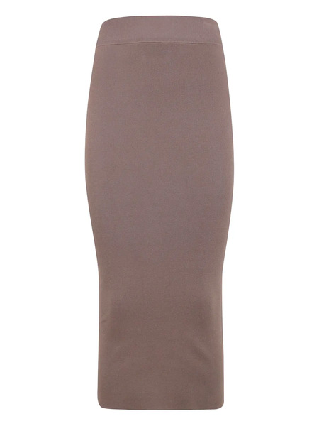  Entire Studios Ribbed-knit Midi Skirt - Neutrals 
