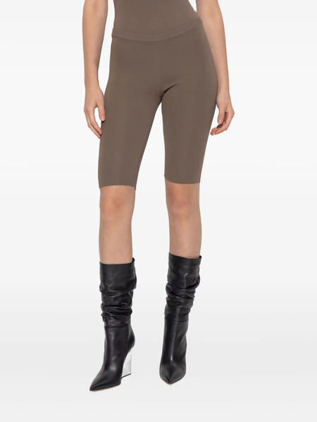  Entire Studios Ribbed Shorts - Brown 