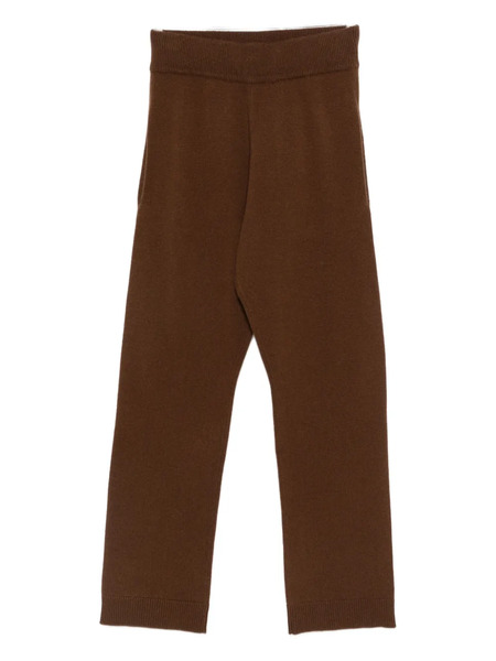  Entire Studios Ribbed-trim Trousers - Brown 
