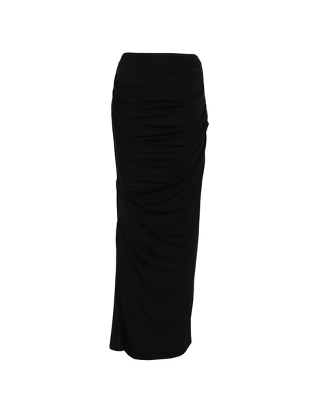  Entire Studios Ruched Skirt - Black 