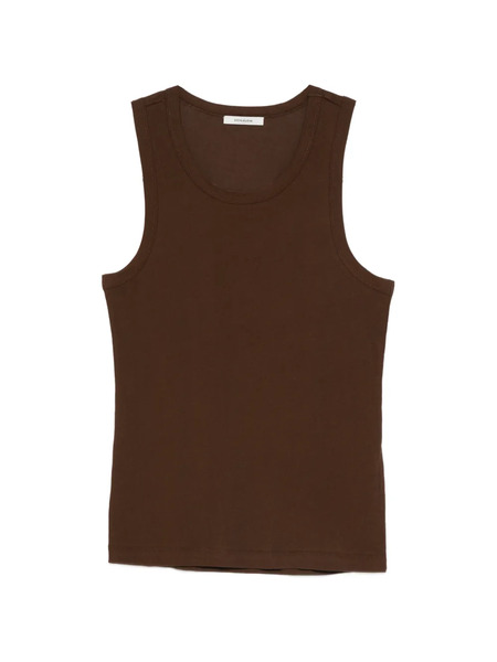  Entire Studios Sheer Tank Top - Brown 