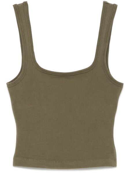  Entire Studios Square Neck Tank Top - Green 