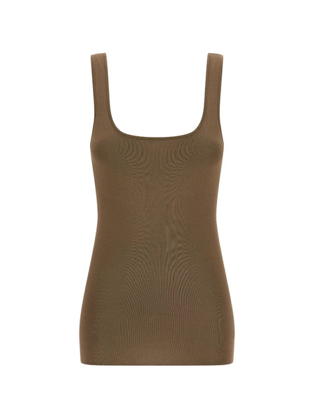  Entire Studios Square-neck Top - Brown 