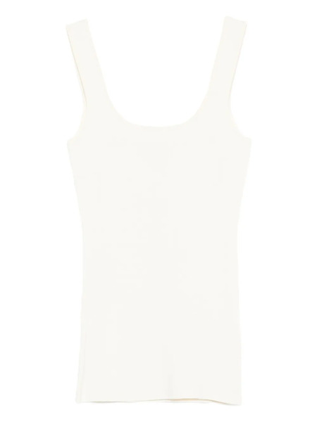  Entire Studios Squared-neck Tank Top - White 