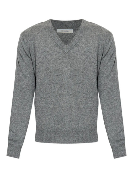  Entire Studios V-neck Sweater - Grey 