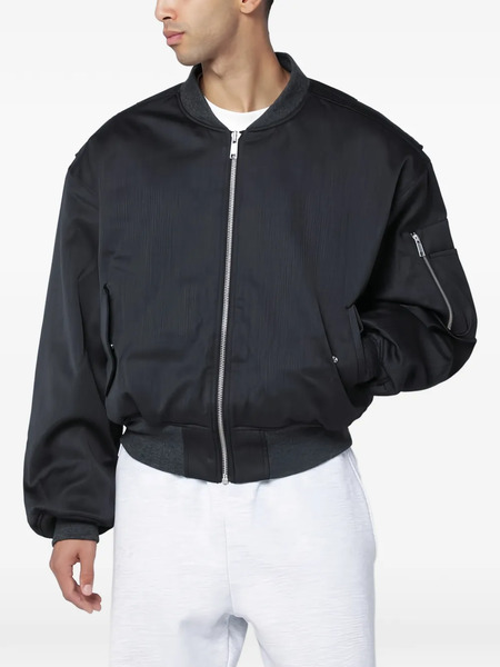  Entire Studios Zip-up Bomber Jacket - Black 
