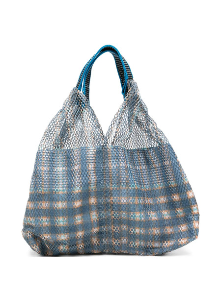  épice Elvizer S Check Shoulder Bag - Blue 