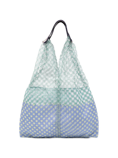  épice Net-print Tote Bag - Green 