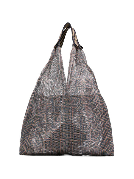  épice Pattern Tote Bag - Blue 