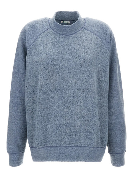  Epl Crew-neck Long-sleeve Sweater - Blue 