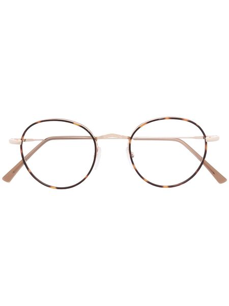  Epos Agelao Round-frame Glasses - Gold 