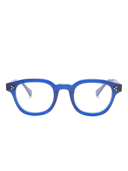  Epos Broadway Square-frame Glasses - Blue 