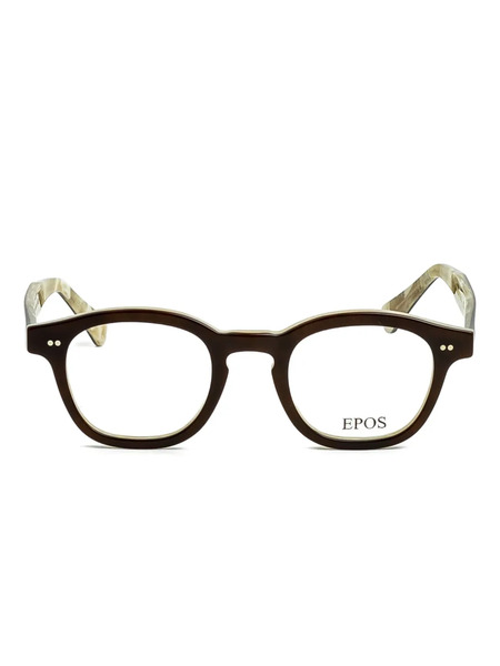  Epos Bronte3 Round-frame Glasses - Brown 