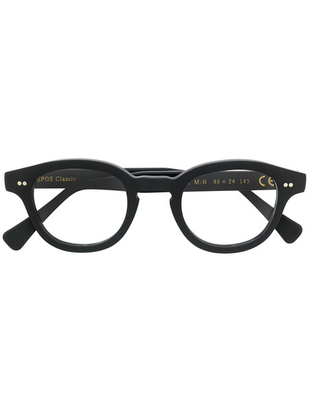  Epos Bronte 2 Soft-round Frame Glasses - Black 