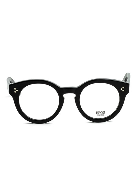  Epos Elena Round-frame Glasses - Black 