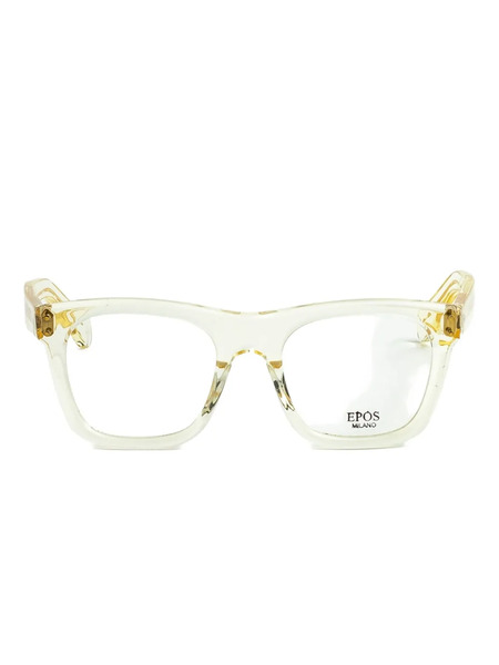  Epos Harry Square-frame Glasses - Neutrals 