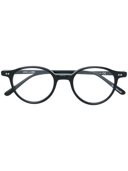  Epos Newpan Round Glasses - Black 