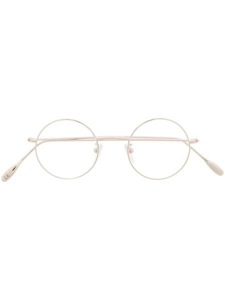  Epos Round-frame Glasses - Gold 