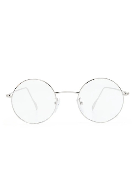  Epos Round-frame Glasses - Silver 