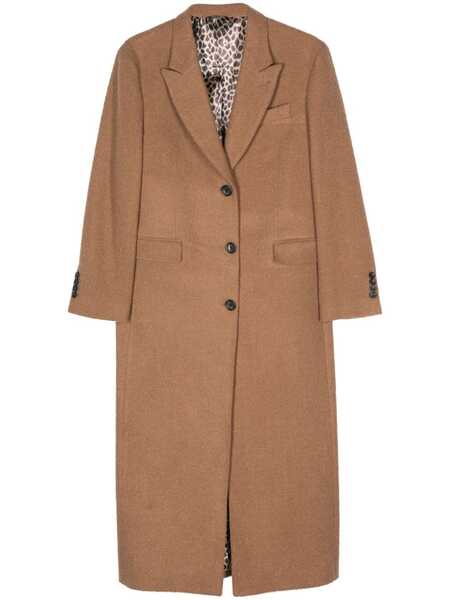  Eraldo Bouclé Coat - Brown 