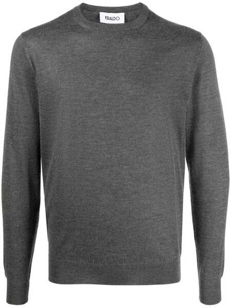  Eraldo Crew-neck Cashmere-blend Jumper - Grey 